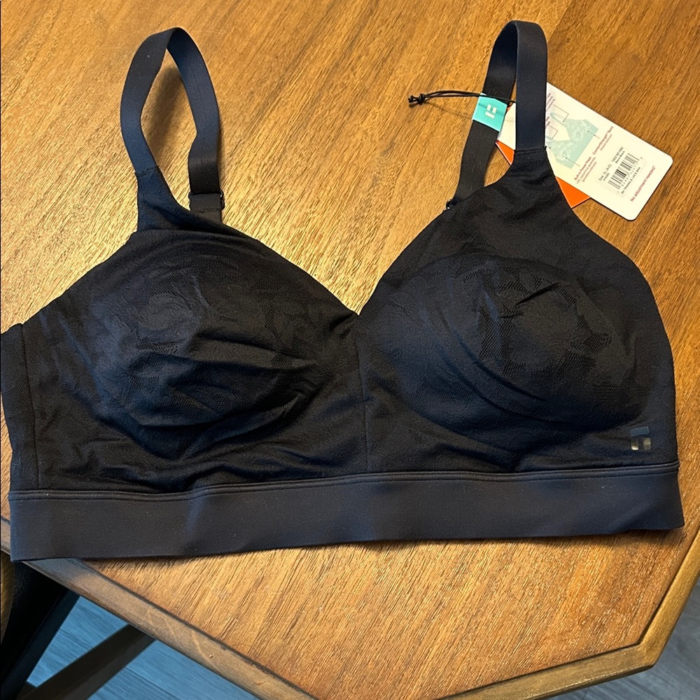 Tommy John Midnight Black Wireless Bra